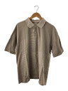 【中古】Steven Alan◆ポロシャツ/L/コットン/KHK/ボーダー/8117-199-0379//【メンズウェア】