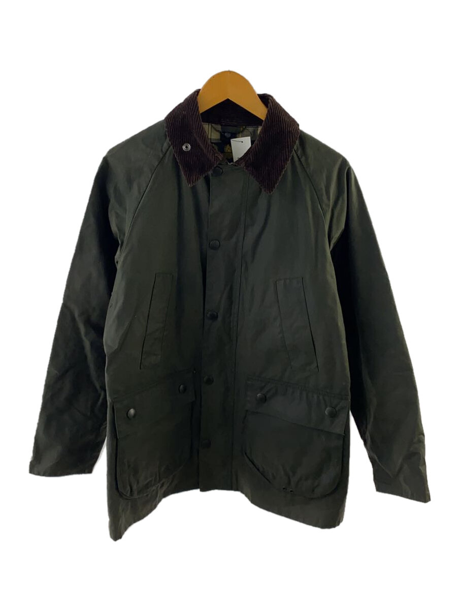 【中古】Barbour◆BEDALE SL/オイルドジャケット/ジャケット/38/コットン/KHK/1602128【メンズウェア】