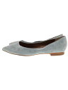【中古】Spick&Span◆フラットパンプス/38/BLU/スウェード/--//【シューズ】(4)