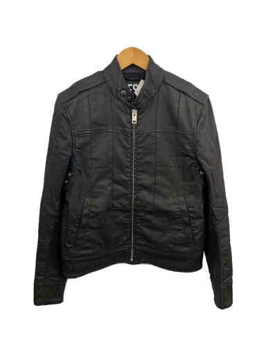【中古】DIESEL◆ジャケット/S/コットン/BLK/069YH【メンズウェア】 【中古】DIESEL◆ジャケット/S/コットン/BLK/069YH【メンズウェア】