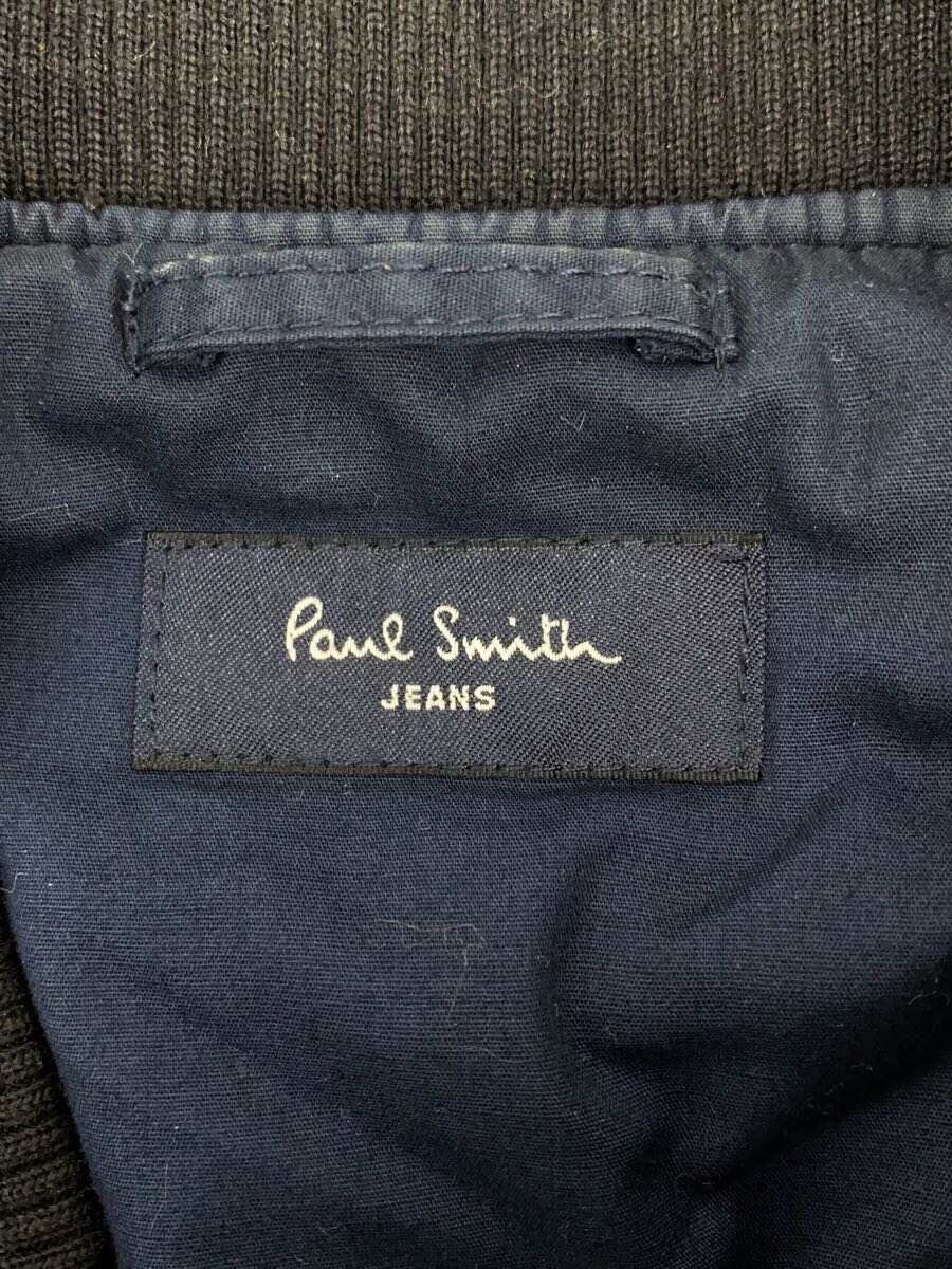 【中古】Paul Smith jeans◆スタジャン/L/ウール/BLK/PJ-Q3-31521【メンズウェア】