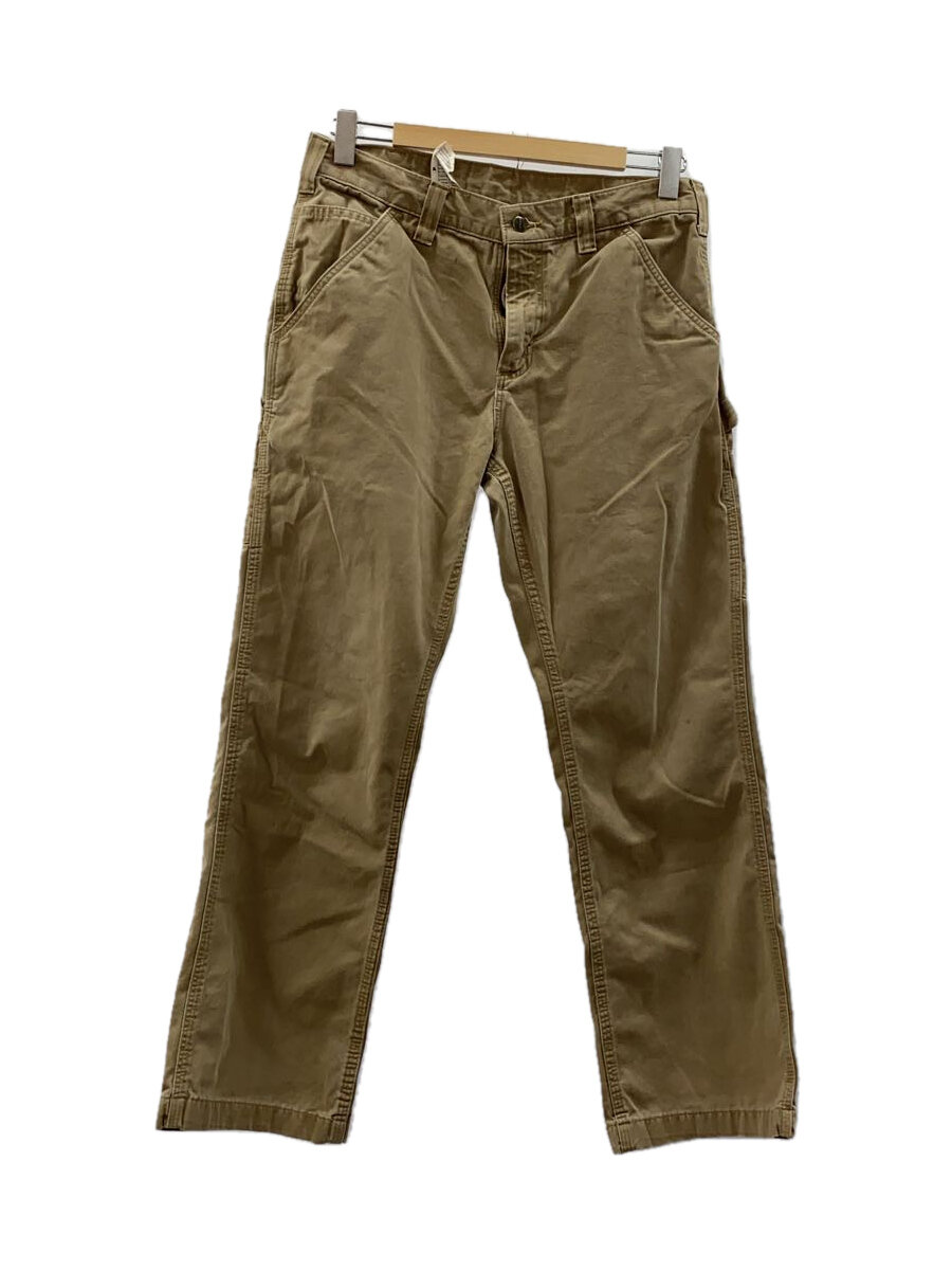 【中古】Carhartt◆ペインターパンツ/32/コットン/BRW/無地/B324 DKH【メンズウェア】