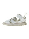 【中古】Dr.Martens◆サンダル/UK6/ホワイト【シューズ】