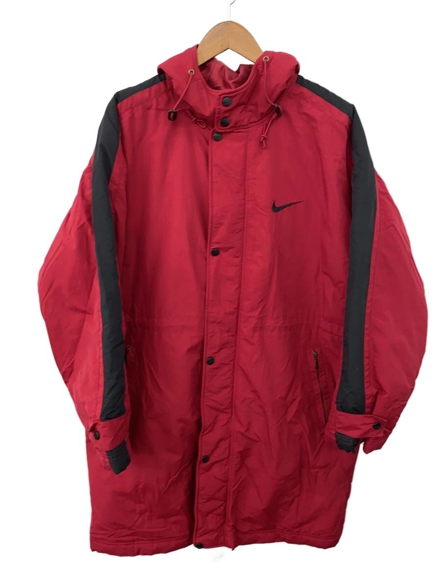 【中古】NIKE◆ダウンジャケット/L/ナイロン/RED/h7sid【メンズウェア】の商品画像