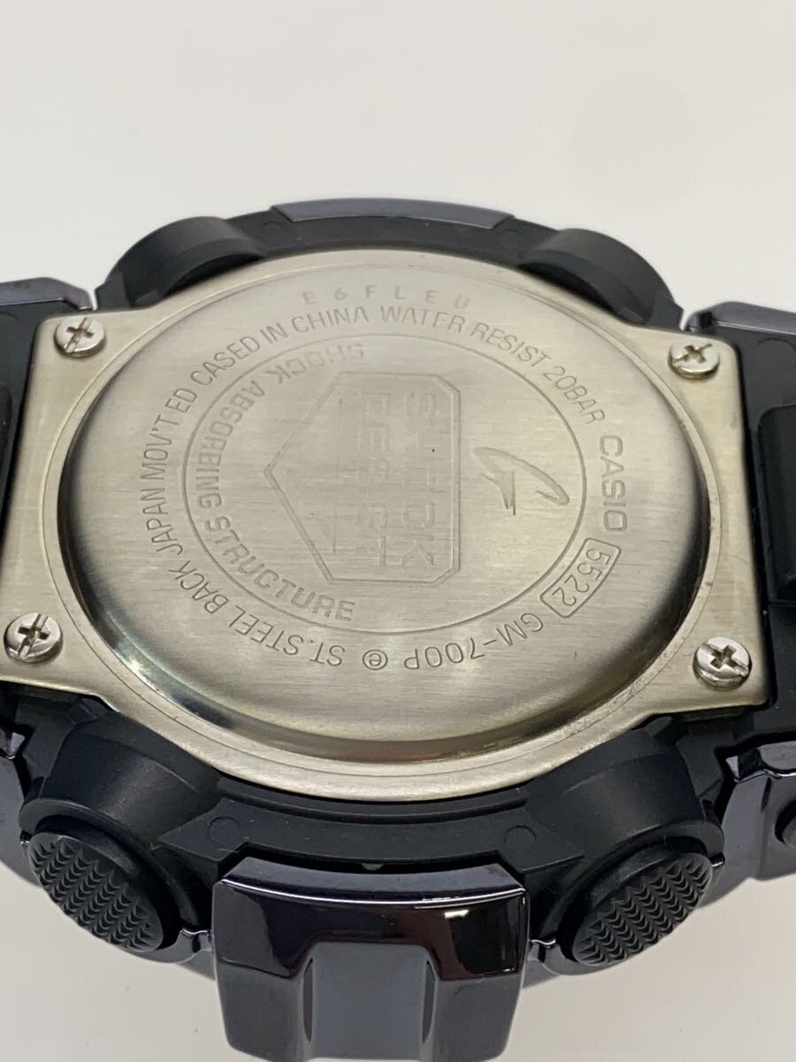 【中古】CASIO◆クォーツ腕時計_G-SHOCK/デジアナ/ラバー/GRY【服飾雑貨他】 3