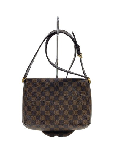 【中古】LOUIS VUITTON◆ミュゼット・タンゴ_ダミエ・エベヌ_ロングショルダー_BRW/PVC/BRW【バッグ】 【中古】LOUIS VUITTON◆ミュゼット・タンゴ_ダミエ・エベヌ_ロングショルダー_BRW/PVC/BRW【バッグ】