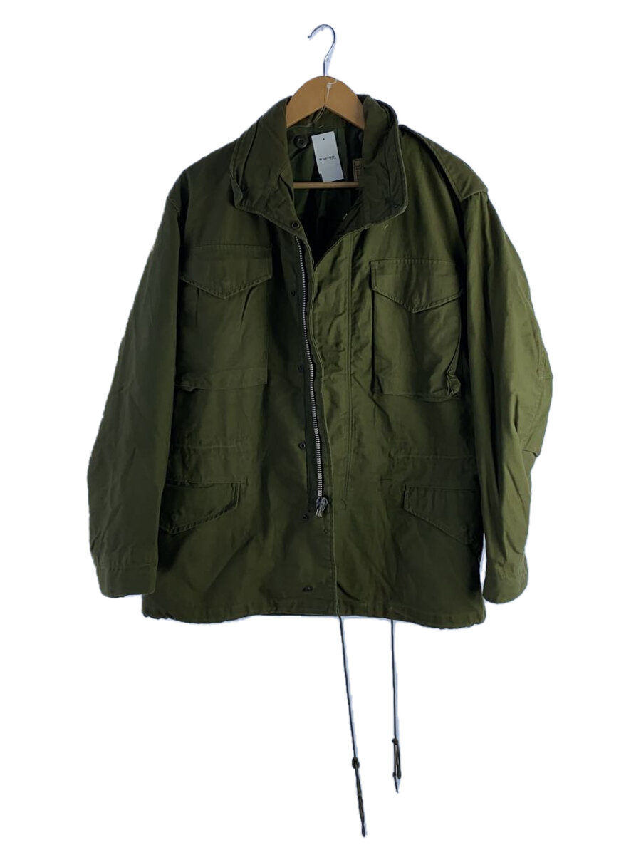 【中古】US.ARMY◆ミリタリージャケット/S/コットン/KHK/無地/8405-782-2936【メンズウェア】