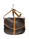 【中古】LOUIS VUITTON◆1)ソミュール35_モノグラム・キャンバス_BRW/PVC/BRW//【バッグ】(4)