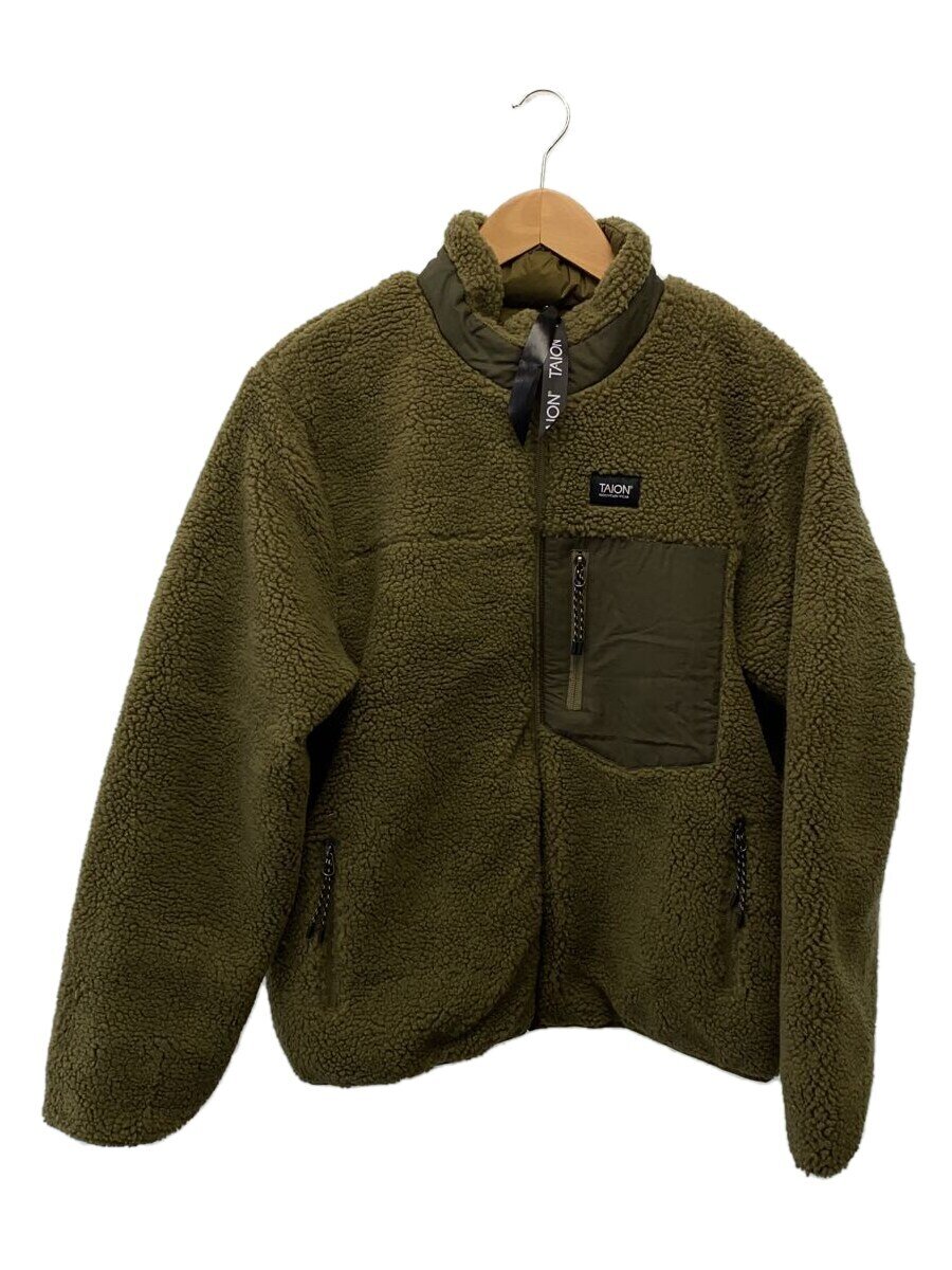 【中古】TAION◆マウンテンリバーシブルダウンジャケット/XL/ナイロン/KHK/R102MB【メンズウェア】