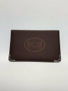 【中古】Cartier◆カードケース/--/BRW/メンズ/L3002090【服飾雑貨他】