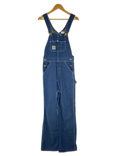 【中古】Carhartt◆オーバーオール/28/コットン/IDG/無地【メンズウェア】 【中古】Carhartt◆オーバーオール/28/コットン/IDG/無地【メンズウェア】