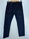 【中古】TCBjeans◆ボトム/32/デニム/IDG/無地【メンズウェア】