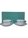 【中古】TIFFANY&Co.◆カップ&ソーサー/2点セット【キッチン用品】