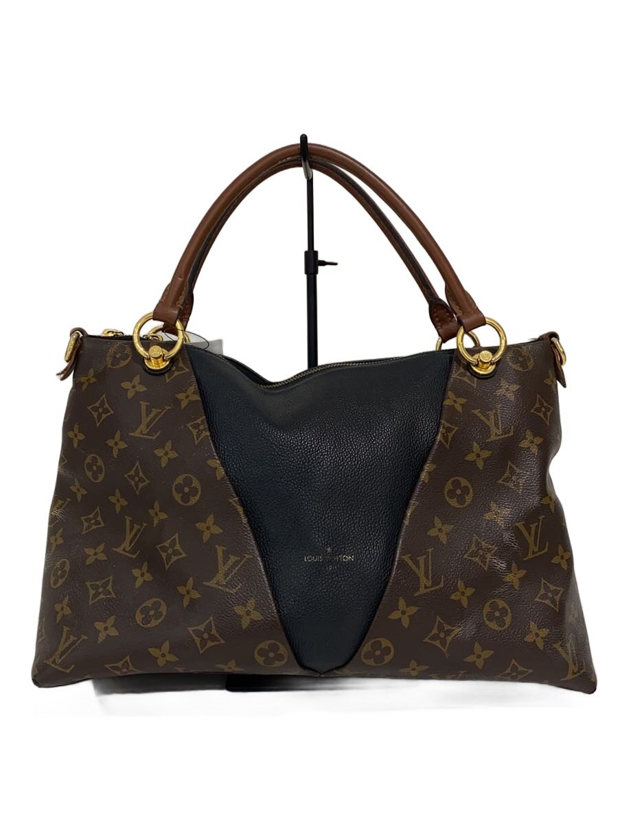 Other - 【中古】LOUIS VUITTON◆モノグラムVトートバッグ/レザー/BRW/M43948【バッグ】