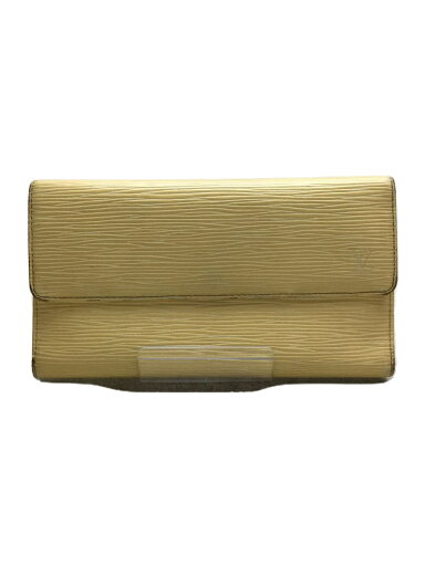 【中古】LOUIS VUITTON◆ルイヴィトン/長財布/レザー/YLW/レディース【服飾雑貨他】 【中古】LOUIS VUITTON◆ルイヴィトン/長財布/レザー/YLW/レディース【服飾雑貨他】