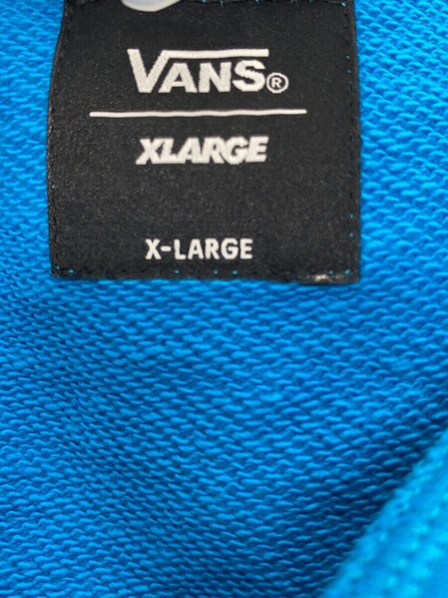 【中古】X-LARGE◆パーカー/XL/コットン/BLU/101213012021【メンズウェア】