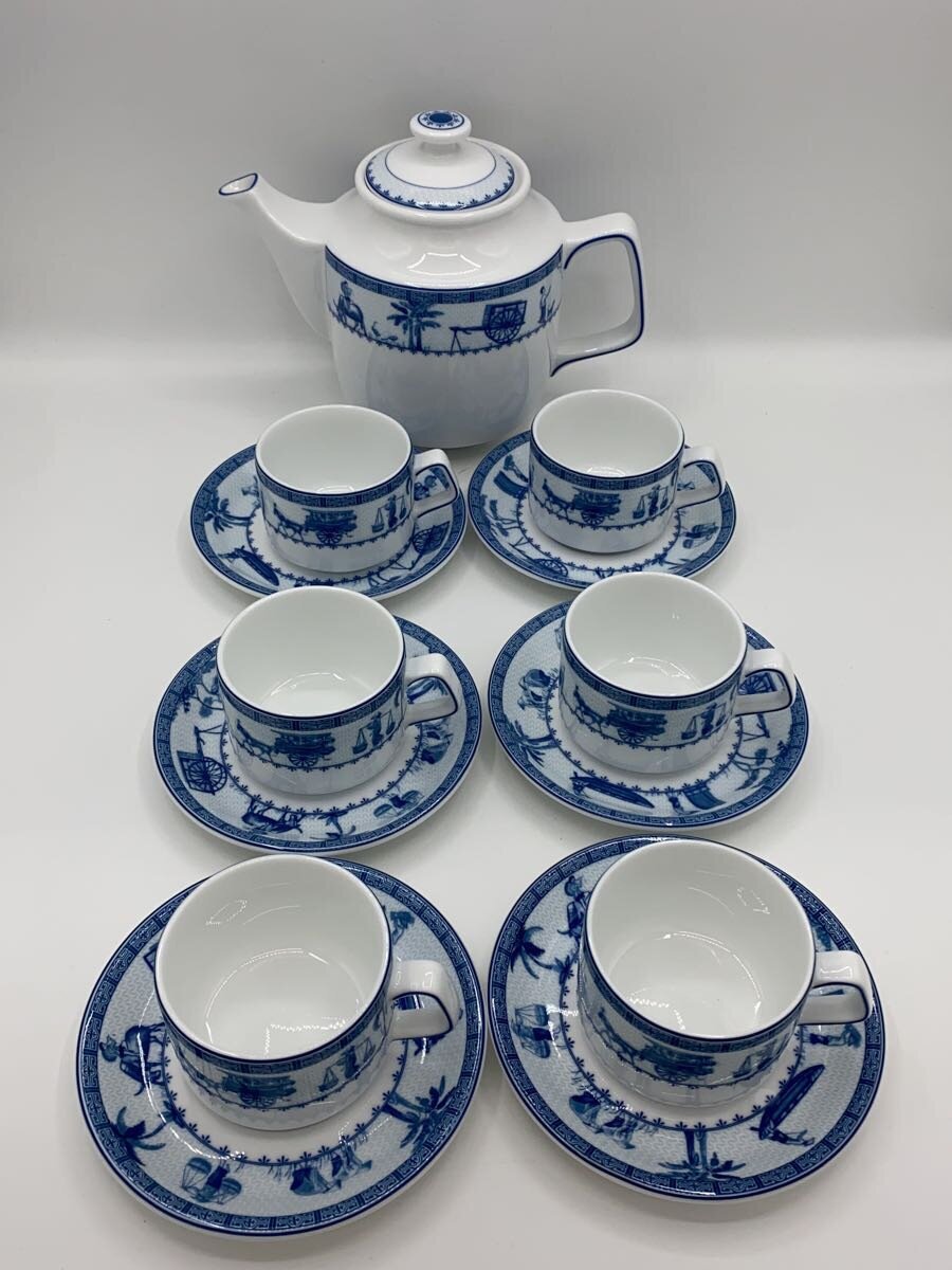 【中古】MINH LONG/カップ&ソーサー/13点セット【キッチン用品】