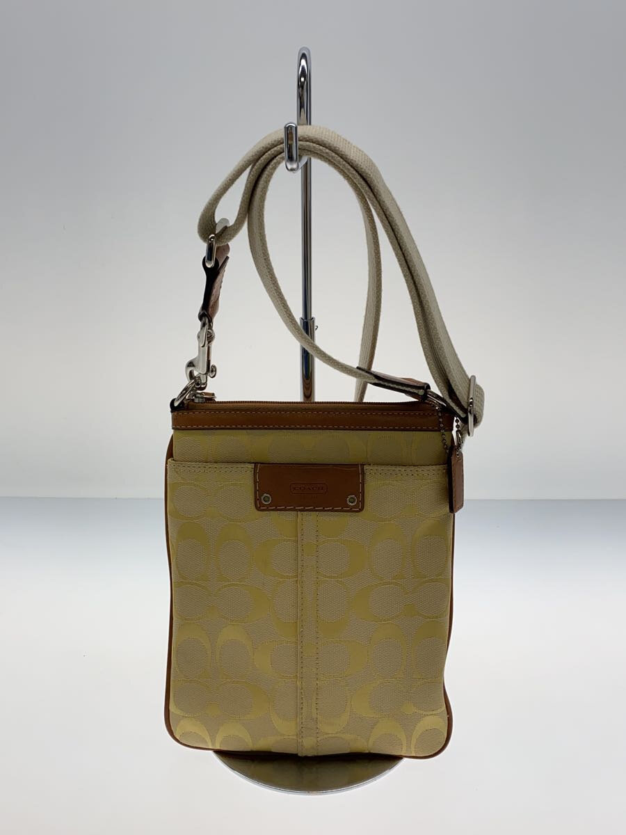 【中古】COACH◆シグネチャーミニショルダ【バッグ】