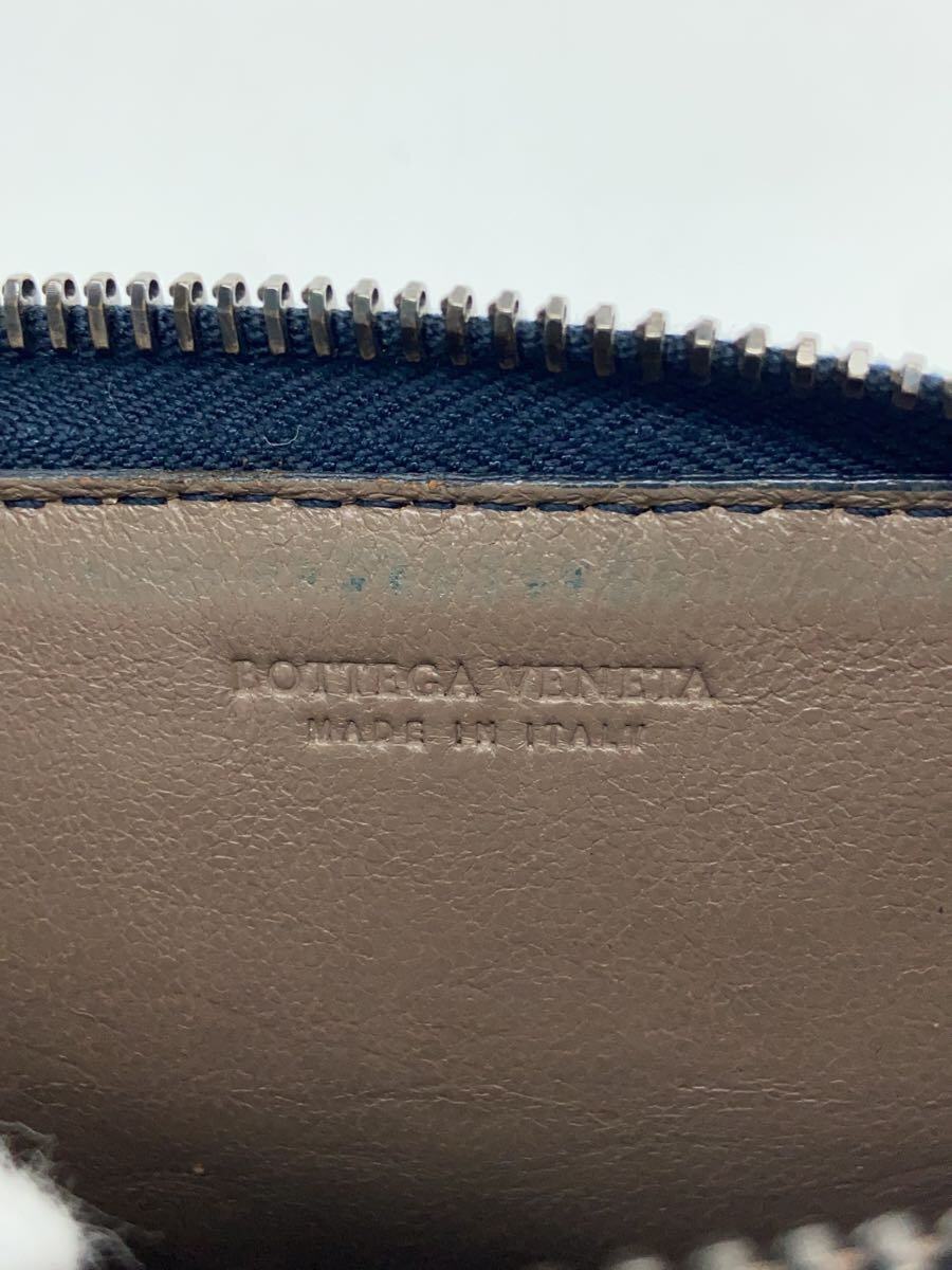 【中古】BOTTEGA VENETA◆コインケース/レザー/NVY/メンズ【服飾雑貨他】