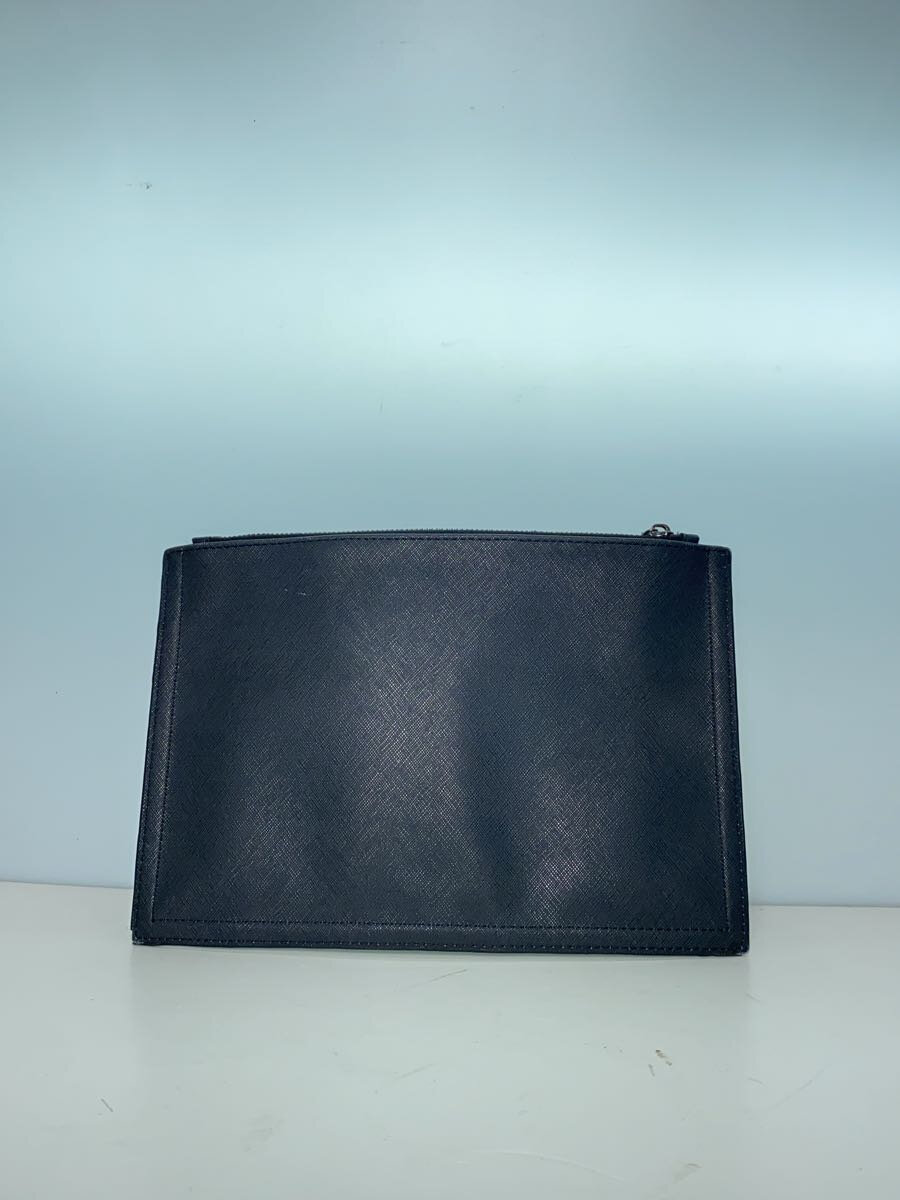 【中古】GIVENCHY◆アンティゴナドッグ/クラッチバッグ/PVC/BLK【バッグ】