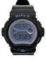 【中古】CASIO◆クォーツ腕時計/デジタル/ラバー/SLV/BLK/BG-6903【服飾雑貨他】(2)