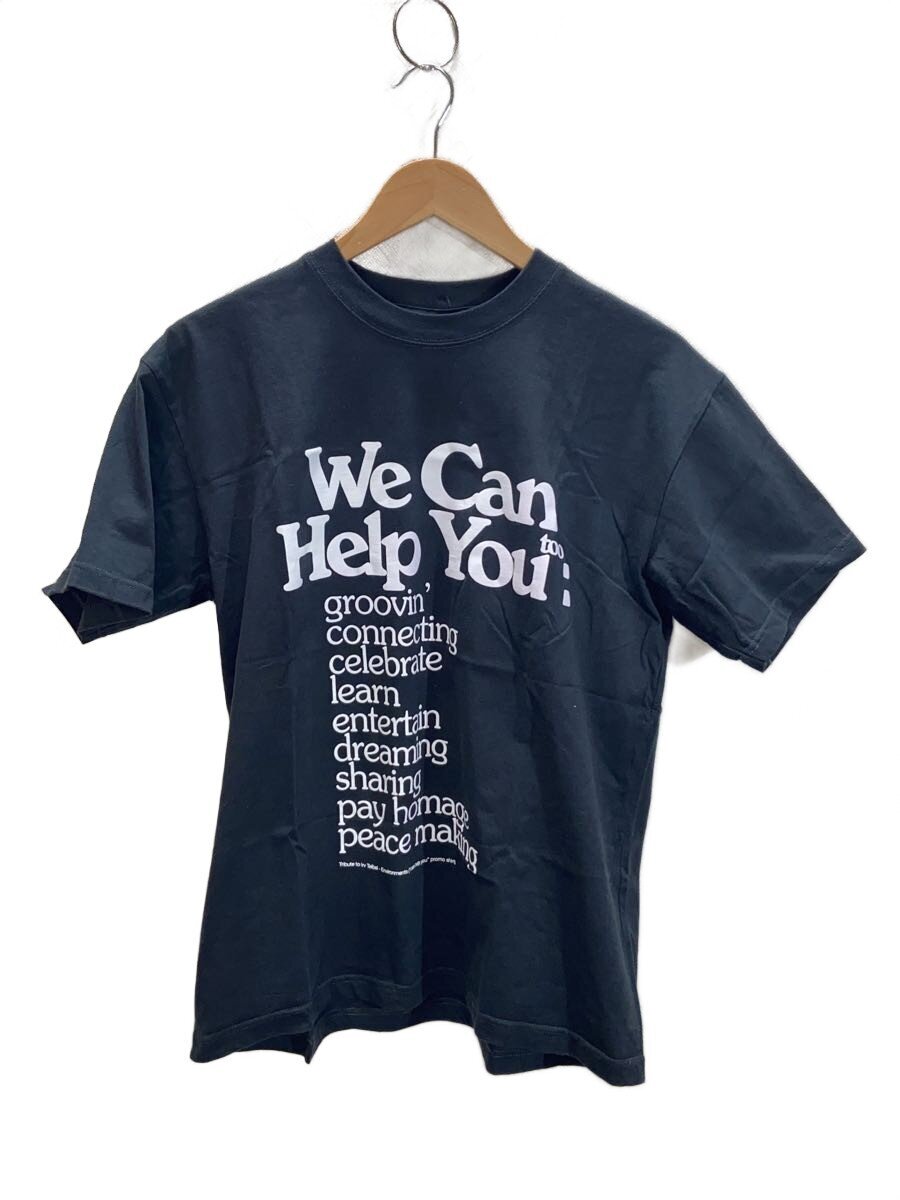 pass the peas/I CAN HELP YOU PROMO SHIRT/Tシャツ/--/コットン/BLK