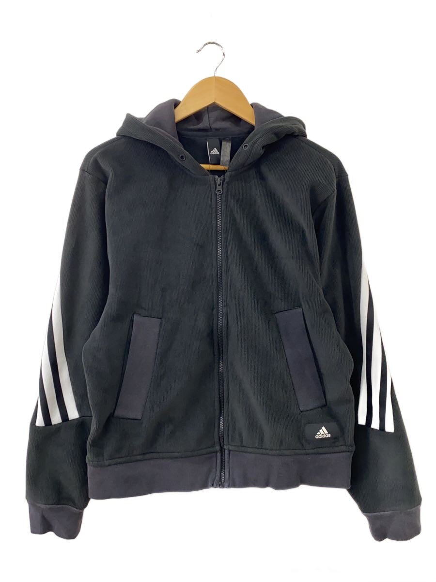 adidas オリジナルス コーデュロイジャケット ブラック/グレー J/XL 