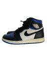 【中古】NIKE◆AIR JORDAN 1 RETRO HIGH OG/26.5cm/BLU【シューズ】(4)