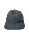 【中古】STUSSY◆キャップ/--/コットン/KHK/無地/メンズ【服飾雑貨他】