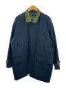 【中古】コート/L/カシミア/BLU/無地【メンズウェア】