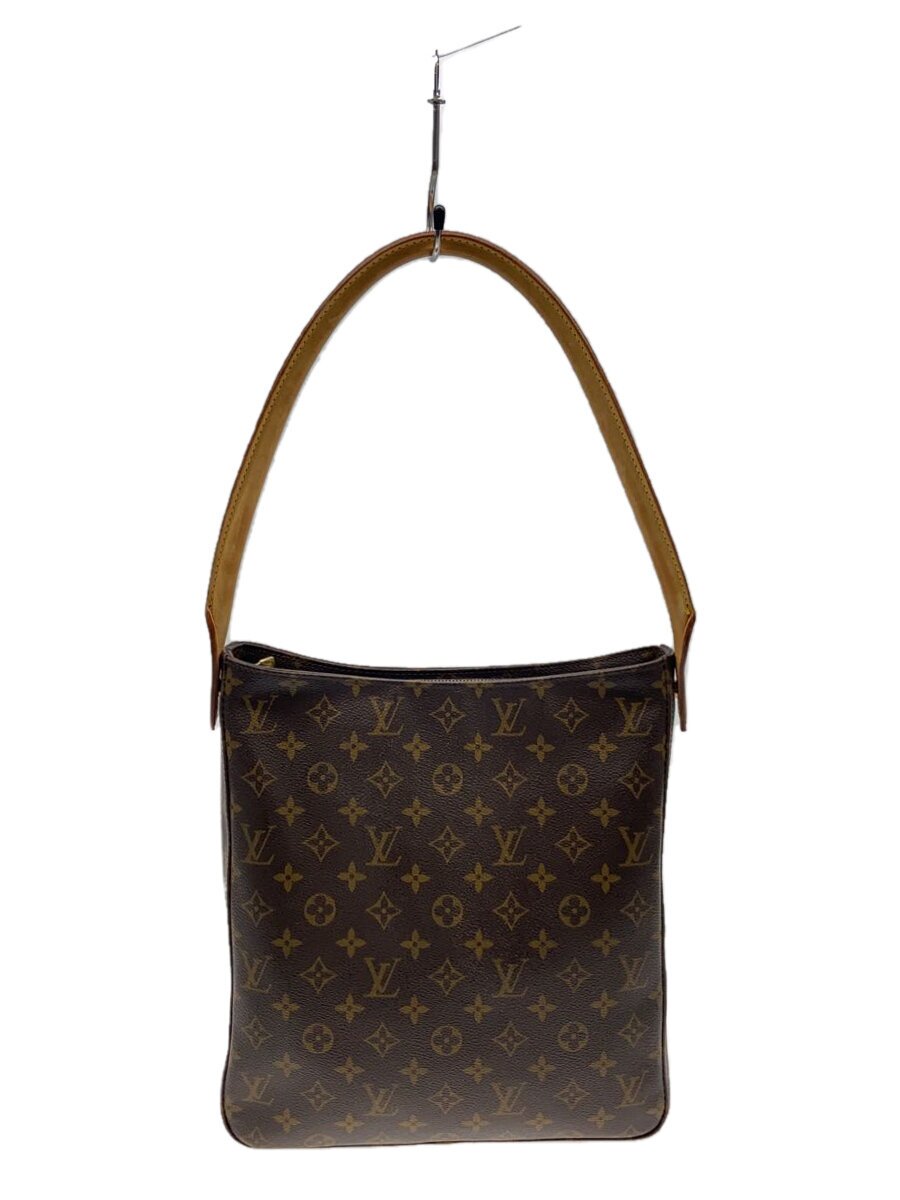 LOUIS VUITTON◆ルーピングGM/ショルダーバッグ/モノグラム/PVC/BRW/M51145