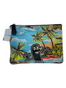 【中古】COACH◆Keith Haring/クラッチバッグ/キャンバス/マルチカラー/総柄【バッグ】