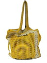 【中古】CASABLANCA◆トートバッグ/コットン/YLW/AS22-BAG【バッグ】
