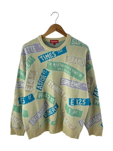 【中古】Supreme◆ニット・セーター(厚手)/L/--【メンズウェア】 【中古】Supreme◆ニット・セーター(厚手)/L/--【メンズウェア】