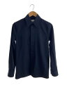 【中古】BOTTEGA VENETA◆レギュラーカラー シャツ/34/ウール/ネイビー/801270【メンズウェア】(4)