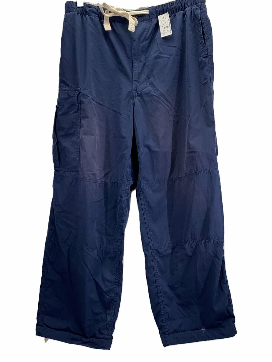 【中古】nanamica◆カーゴパンツ/36/コットン/NVY/無地/SUCS408【メンズウェア】