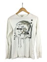 【中古】DIESEL◆長袖Tシャツ/XS/コットン/WHT【メンズウェア】