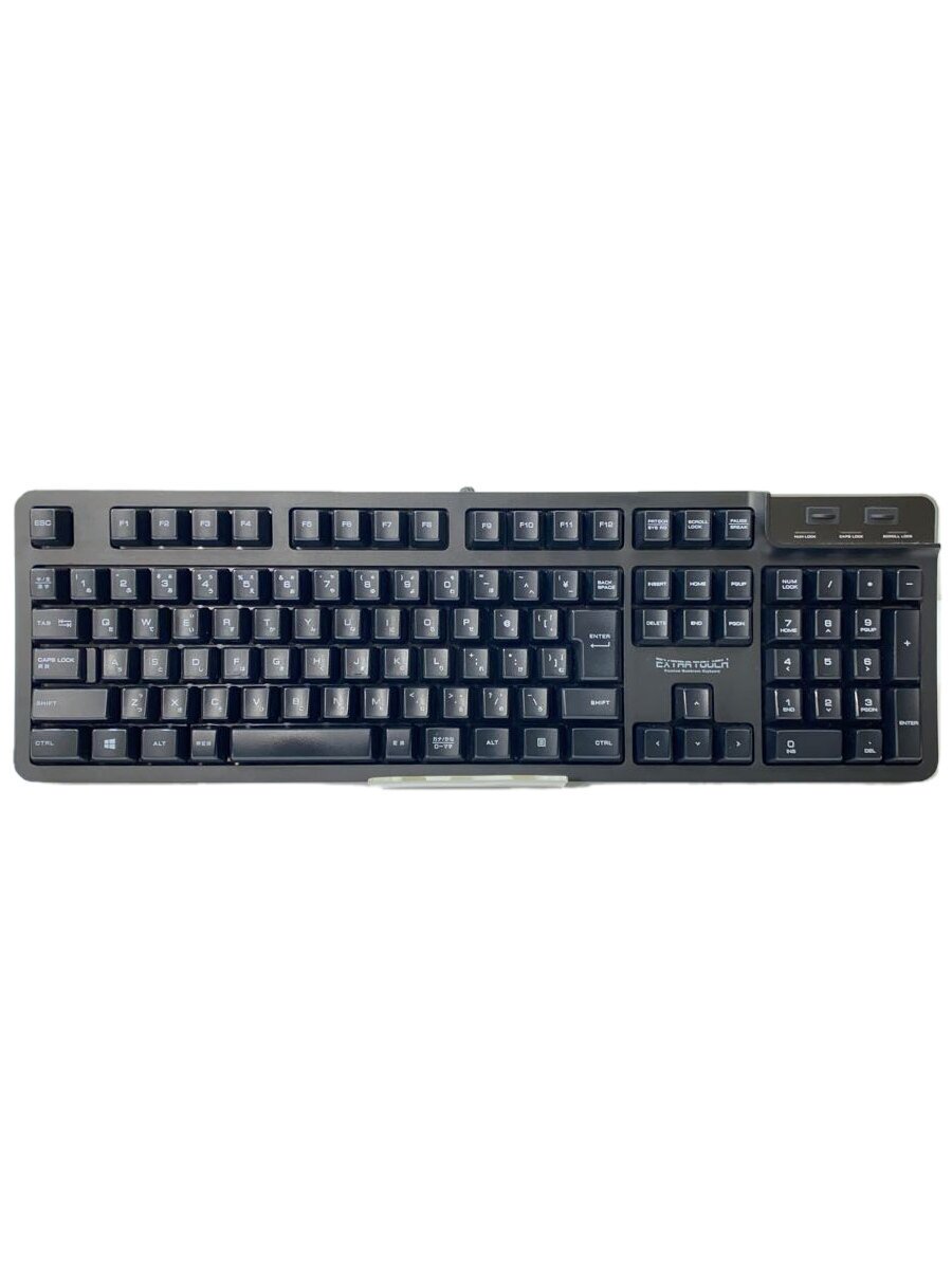 【中古】ELECOM◆キーボード TK-FCM094HBK [ブラック]【パソコン】