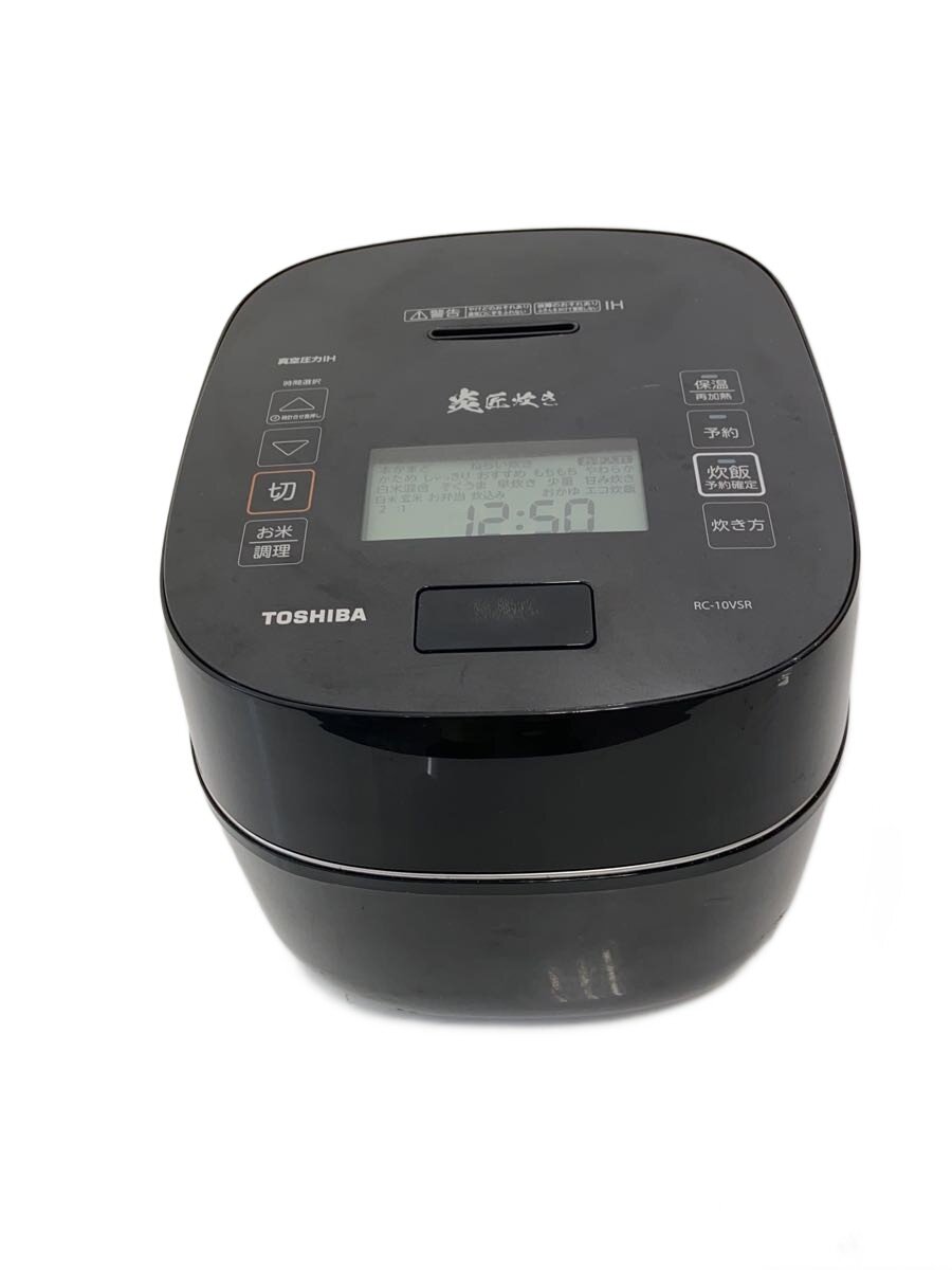 【ブランド】TOSHIBA 【ブランドカナ】トウシバ 【型番】 【程度】B 【カラー】 【キーワード】　　 2026/07/22 セカンドストリート所沢店 【2061】【中古】TOSHIBA◆炊飯器 RC-10VSR(K)【家電・ビジュアル・オーディオ】 ブランド TOSHIBA 型番 カラー 実寸（cm） 【炊飯器】 幅：23 / 高さ：21 / 奥行：30 【その他】 その他サイズ：/ 商品は　セカンドストリート所沢店の店頭にて販売しております。商品に関するお問合わせは、お電話(TEL:04-2929-3550)にて、問合わせ番号：2320614847913をお伝えください。 配送方法やお支払い方法に関するお問い合わせは、サポートセンターまでご連絡をお願いします。 ※お電話の対応は営業時間内のみとなります。お問い合わせフォームでお問い合わせの際はご注文番号をご記入下さい この商品に関する出品店舗からのコメント 1使用感あり2擦れあり内側や内蓋に使用感が見られます表面にはキズがございます