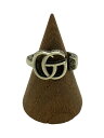 【中古】GUCCI◆ダブルGキーリング/SV925/7号/SLV/メンズ/627760//【服飾雑貨他】