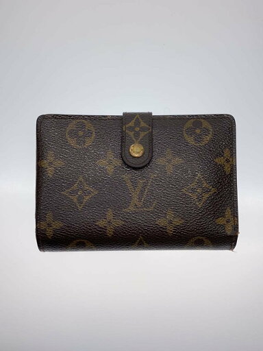 【中古】LOUIS VUITTON◆ポルト・フォイユ・ヴィエノワ_モノグラム・キャンバス_BRW/PVC/BRW/モノグラム/レディース【服飾雑貨他】 【中古】LOUIS VUITTON◆ポルト・フォイユ・ヴィエノワ_モノグラム・キャンバス_BRW/PVC/BRW/モノグラム/レディース【服飾雑貨他】