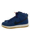 【中古】NIKE◆SB DUNK HIGH PRO ISO/27.5cm/NVY【シューズ】