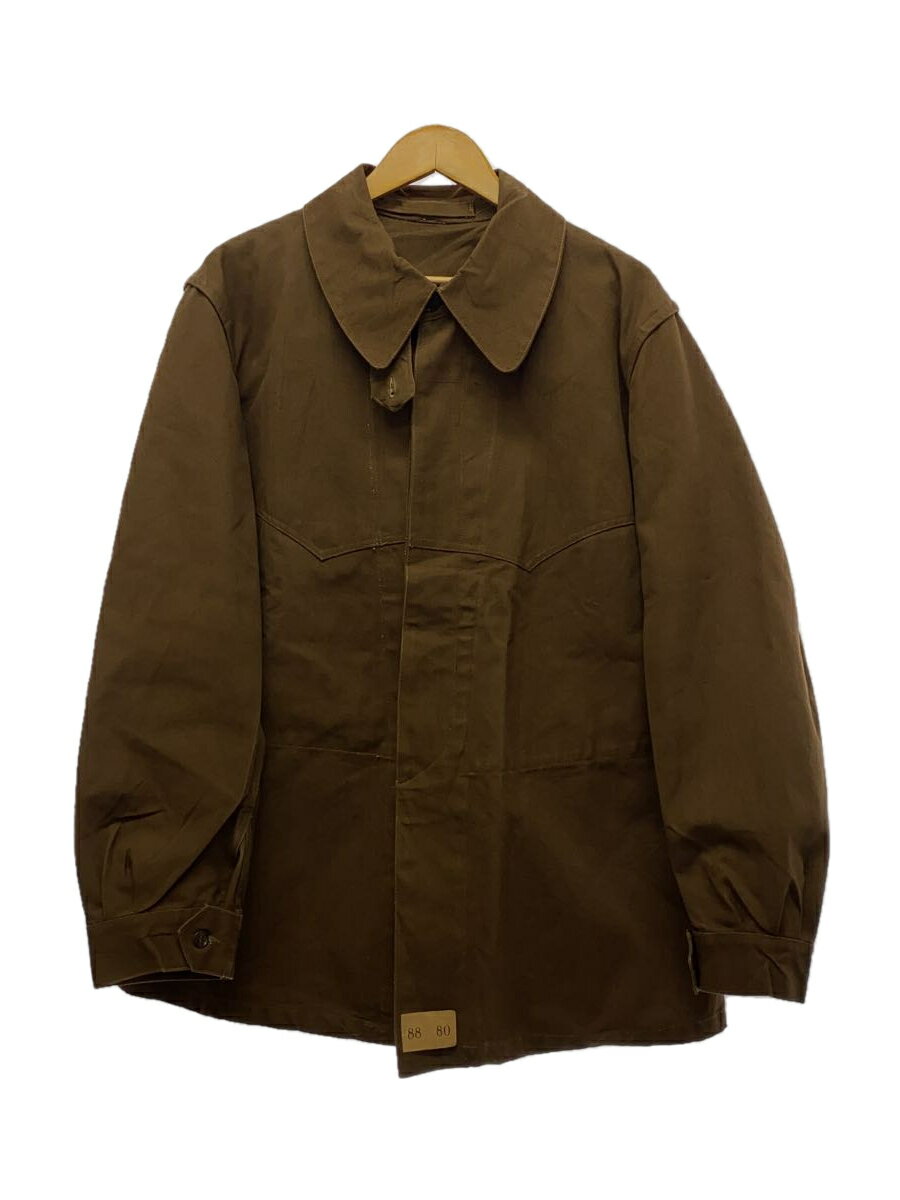 【中古】60S/フランス国鉄/SNCF/RAILROAD JACKET/ジャケット/コットン/ブラウン【メンズウェア】