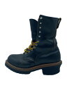 【中古】RED WING◆ロガーブーツ/US8/ASNI Z41 PT91/キズスレ有/汚れ有/状態考慮【シューズ】