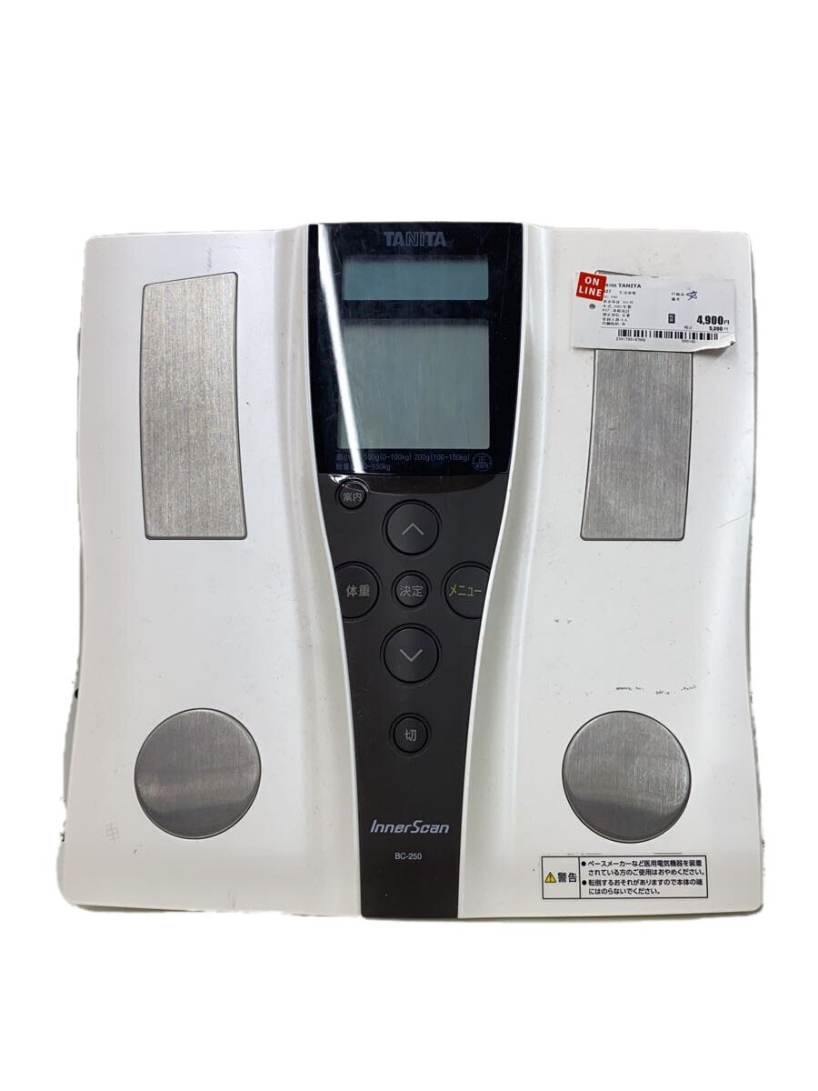 【中古】TANITA◆体脂肪計・体重計 インナースキャン BC-250【家電・ビジュアル・オーディオ】