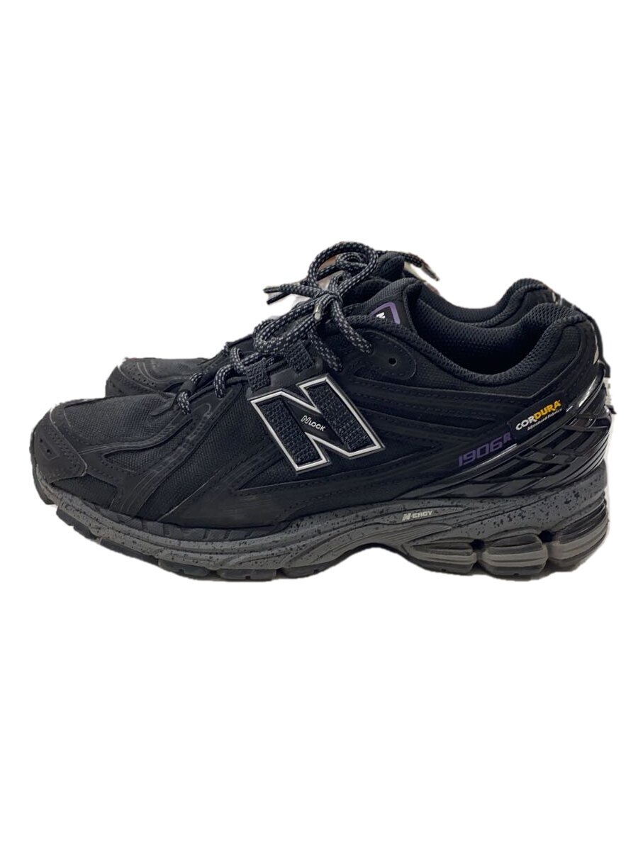 NEW BALANCE◆ローカットスニーカー/23.5cm/BLK/M1906ROC