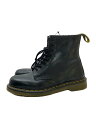【中古】Dr.Martens◆レースアップブーツ/UK7/BLK/AW006【シューズ】