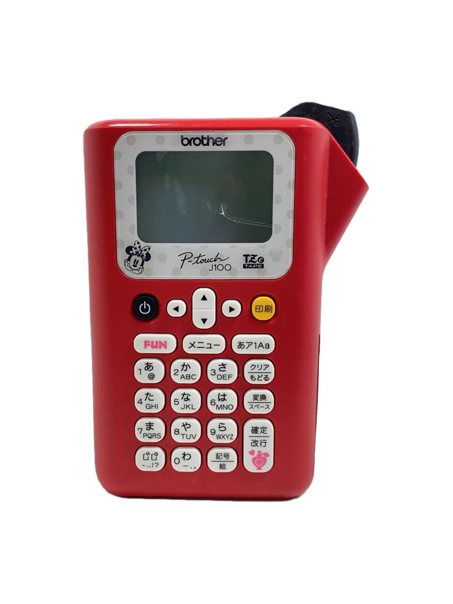 【中古】brother◆ラベルライター PT-J100MCR【家電・ビジュアル・オーディオ】