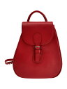 【中古】DAKOTA◆リュック/RED/無地【バッグ】