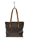 【中古】LOUIS VUITTON◆カバ・ピアノ_モノグラム・キャンバス_BRW/PVC/BRW【バッグ】(4)